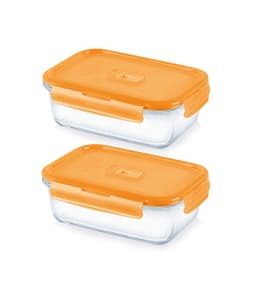 Luminarc Pure Box Rectangular Set of 2 Pcs 122 CL  image 0