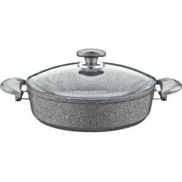 OMS Granite Low Casserole 35x9.5cm Grey image 0