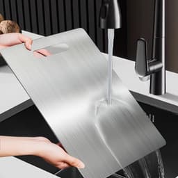 Mr.Chef Stainless Steel Cutting Boards Size 46cm x 30cm x1.5mm  image 1