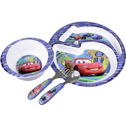 Disney First Years Cars Feeding Set of 4 image 0