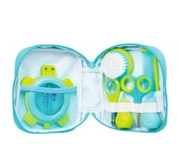 Bebeconfort Brush, Mirror & Comb Green Set image 0