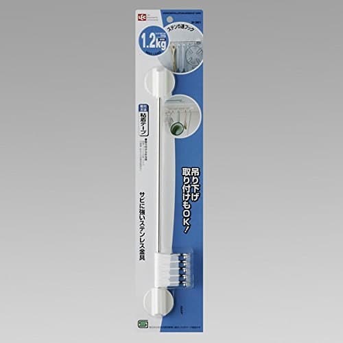 LEC Stainless Steel 5 Hooks (adhesive)