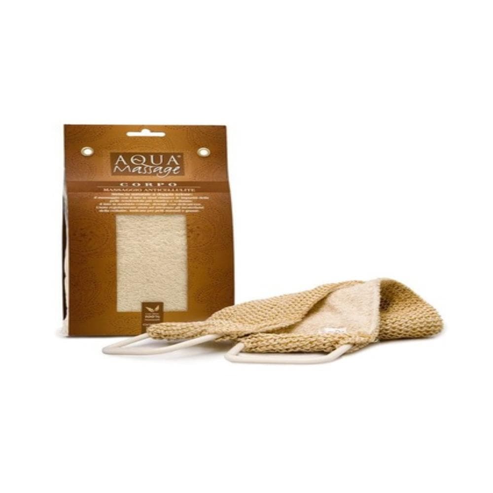 Arix Aqua Massage Relax Sisal/Cotton Back Scrubber