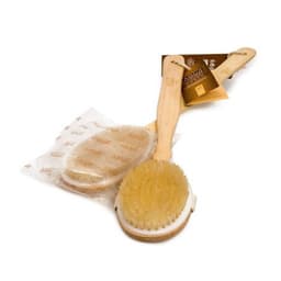 Arix Aqua Massage Fit-Brush Natural Bristeele Brush with Wooden Detachable Handle image 0