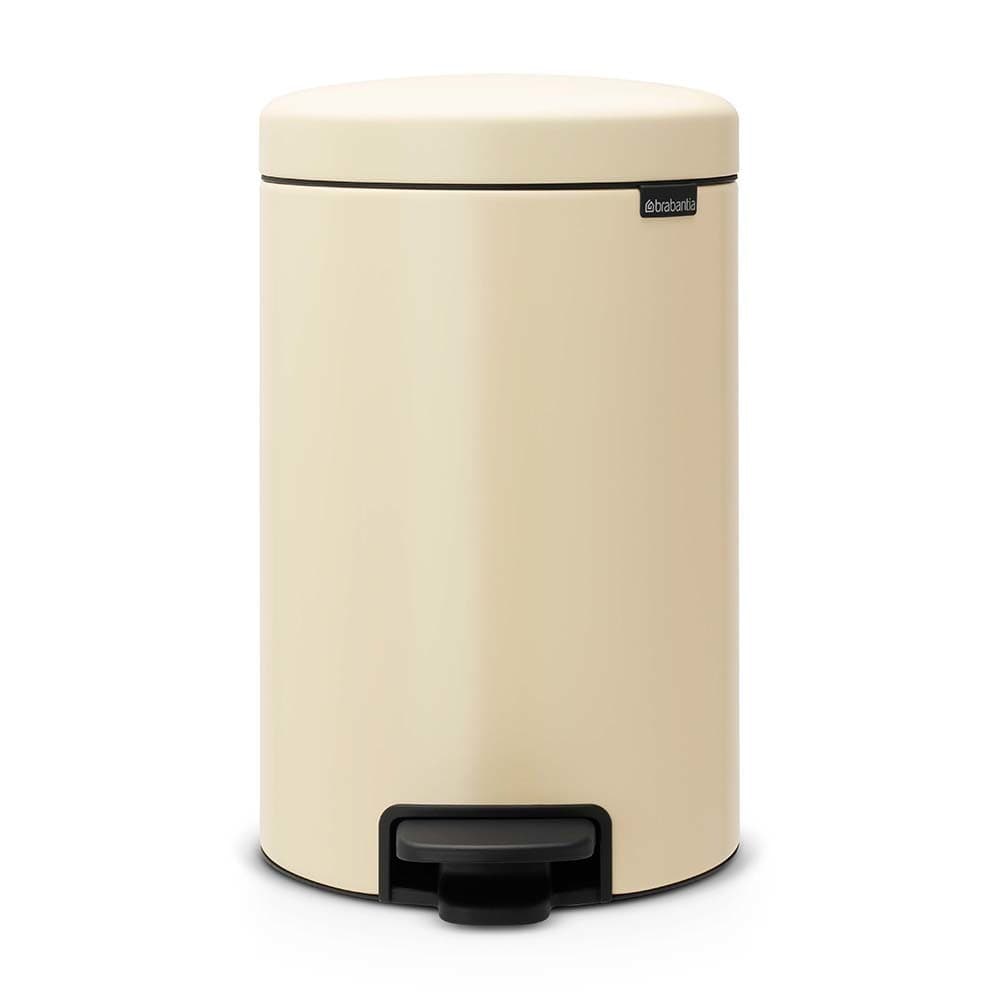 Brabantia Pedal Bin 12L - NewIcon Almond