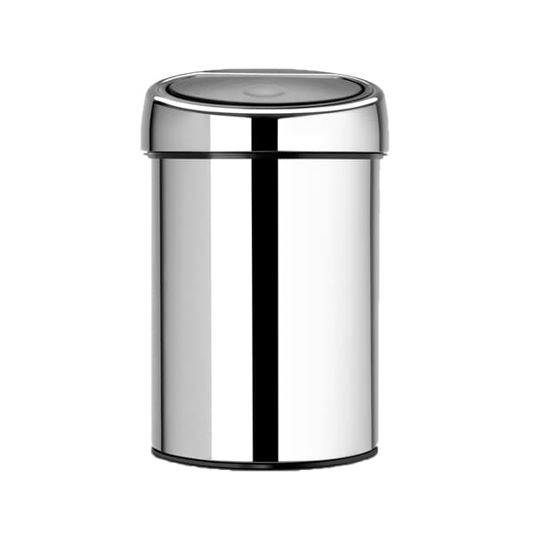 Brabantia Touch Bin 3 Ltr Brilliant Steel