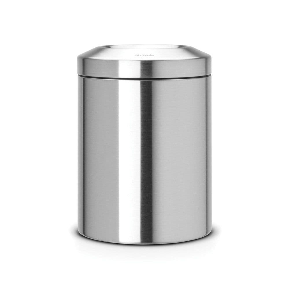 Brabantia Waste Paper Bin 7Lt Non Flammable - Matt Steel