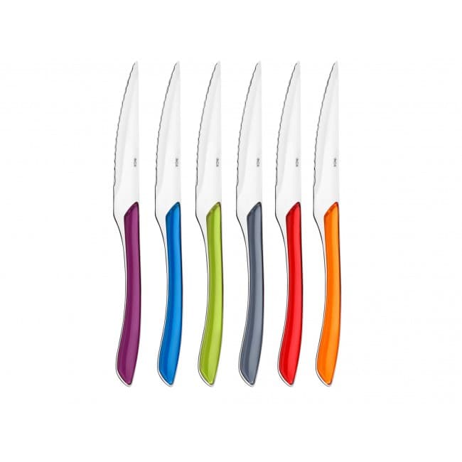 Amefa Multi-Colored Art Knives Set of 6 pcs