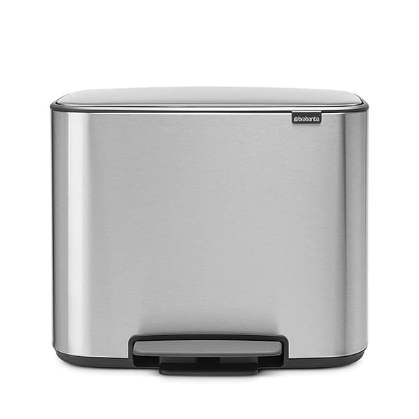 Brabantia Bo Pedal Bin 36L Matt Steel Finger Print Proof