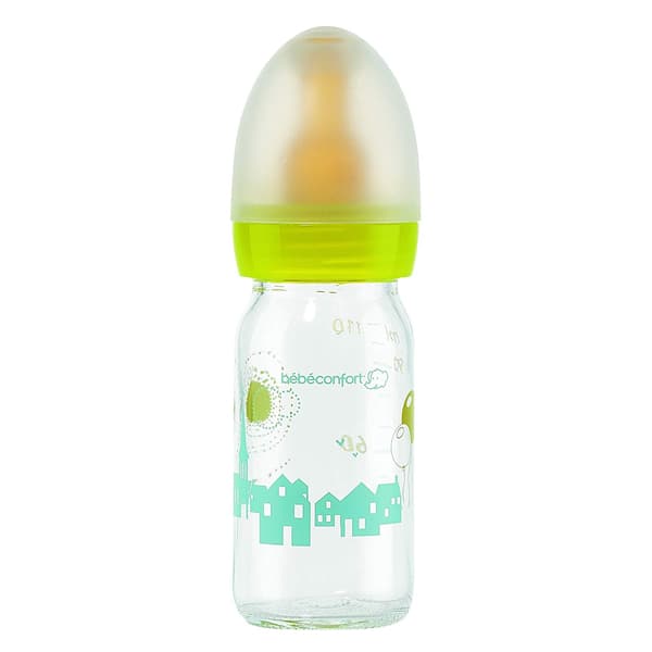 Bebeconfort Straight Glass Bottle 110ml