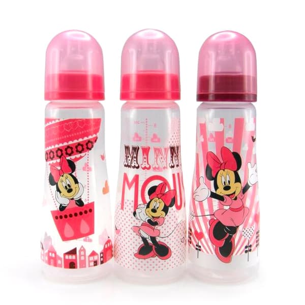 Disney First Years Minnie Slim Feeding Bottles 3Pcs 240ml