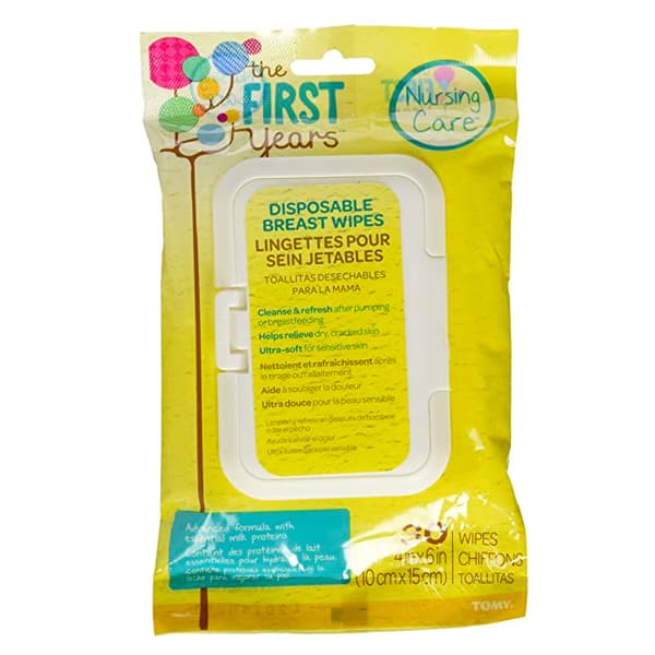 Disney First Years Soothing Breast Wipes 30 pcs