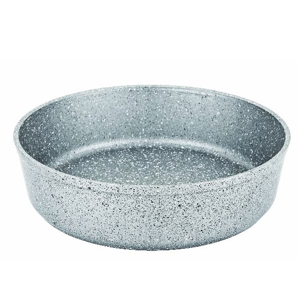 OMS Granite Round Deep Oven Tray 32cm Grey