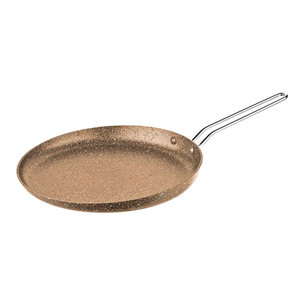 OMS Non-Stick Granite Crepe Pan 26cm Brown