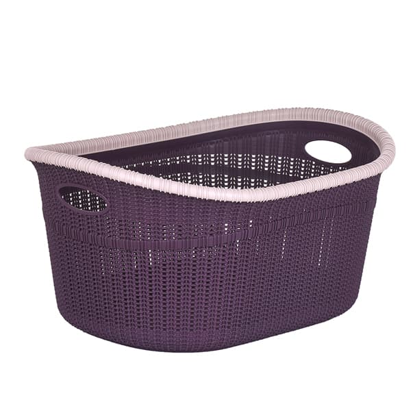 Plast Art Rattan Laundry Hamper 35L