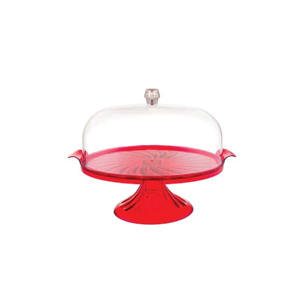 Plast ART Cake Stand with Cover