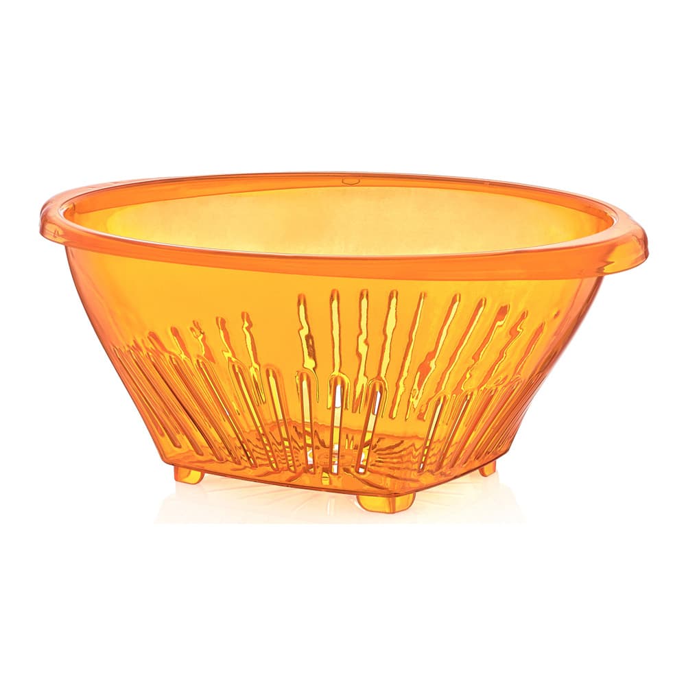 Plast ART Oval Strainer Crystal Assorted Colors
