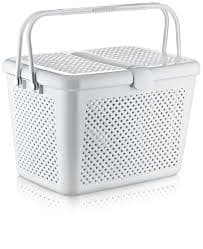 Plast Art Luxury Picnic Basket (Assorted Colors)