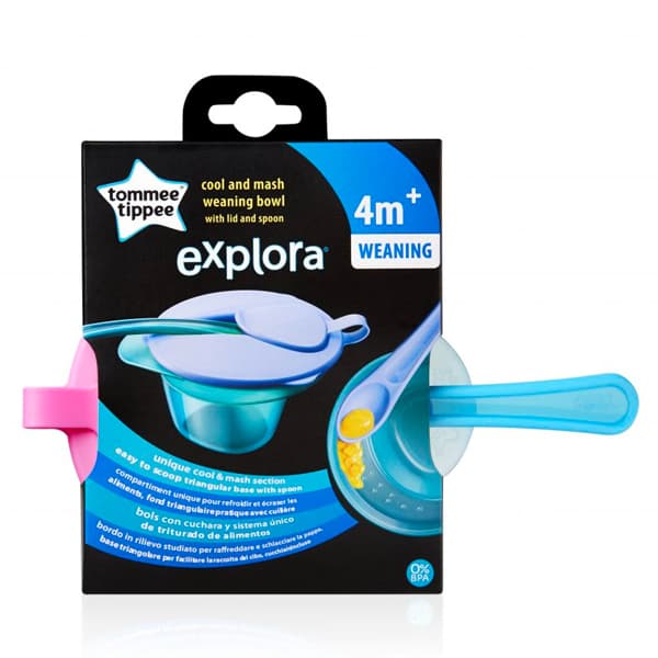 Tommee Tippee Explora Cool & Mash Weaning Bowl