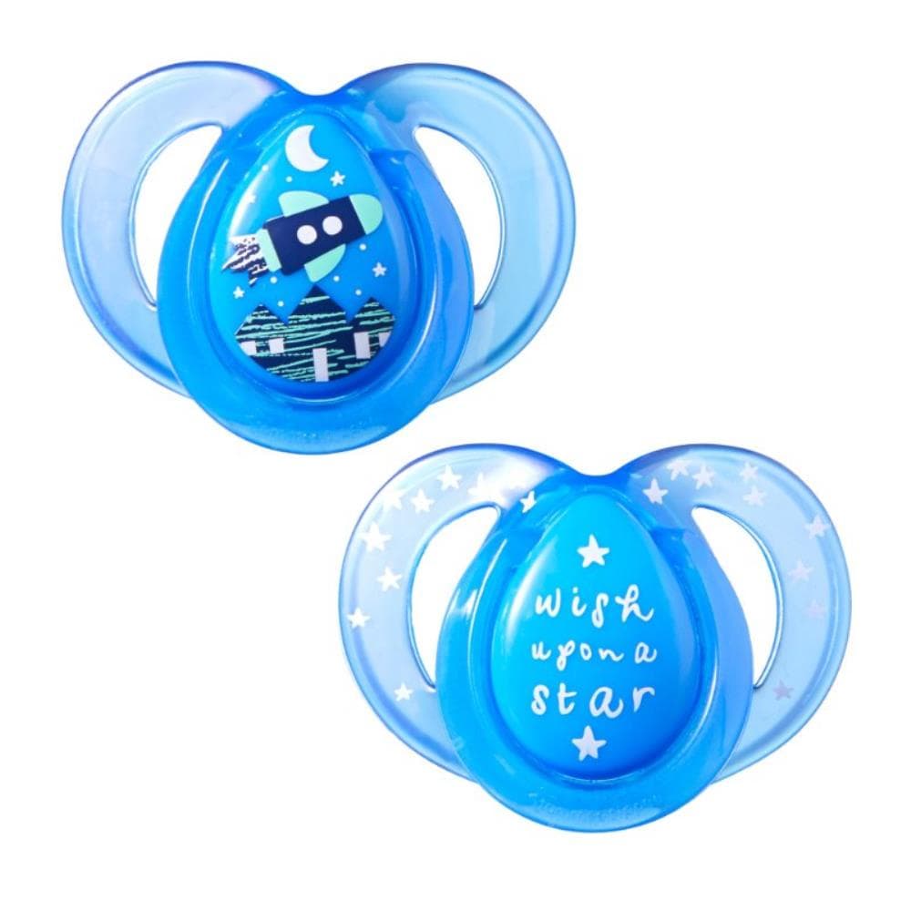 Tommee Tippee 6-18 M Night Soother 2 pcs