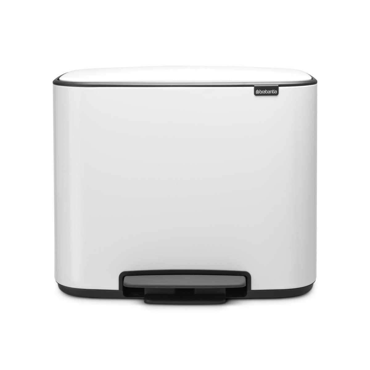 Brabantia Bo Pedal Bin 36L - White