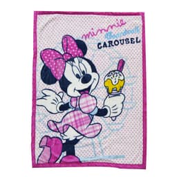Home Range Minnie 2 Ply Blanket 1 Kg - 2 Sides Print 105 x 135 cm image 0