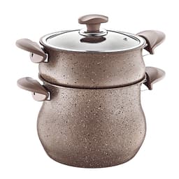 OMS Granite Couscous Set 20cm Brown image 0