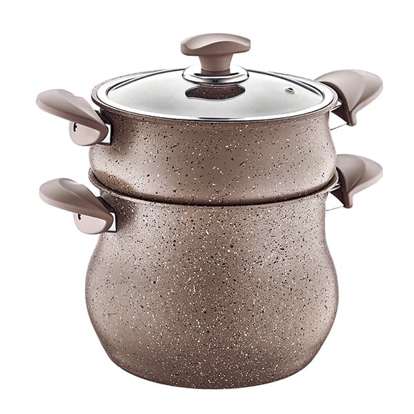 OMS Granite Couscous Set 20cm Brown