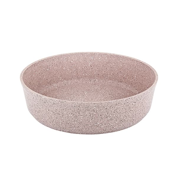 OMS Granite Round Deep Oven Tray 30cm Brown