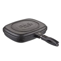 OMS Rectangular Double Sided Grill 32x26x7.5cm Black image 0