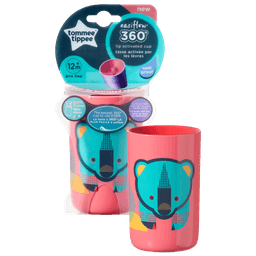 Tommee Tippee Easiflow Tumbler 360 Beaker Cup 250ml x 1 Blue 12m+ image 1