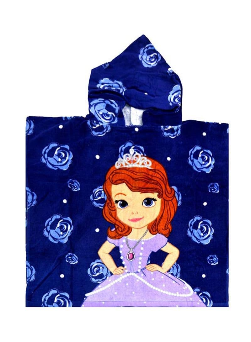 Disney Sofia Poncho 60cm × 120cm
