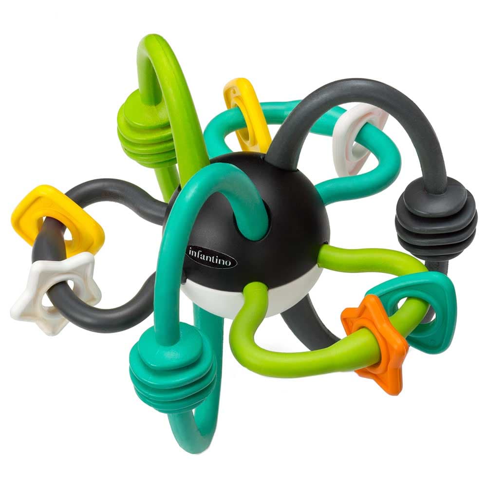 Infantino Shake & Teethe Flexible Rattle Ball