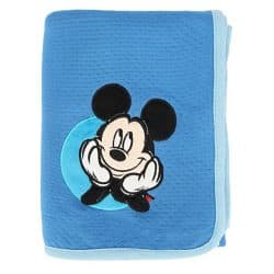 Disney Mickey Blanket Blue 76x102 cm