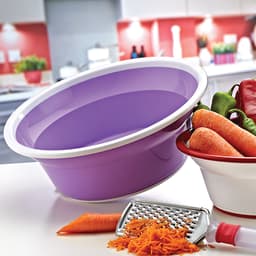Plast Art Bowl Round Double Colors 2.0 L (Assorted Colors) image 2