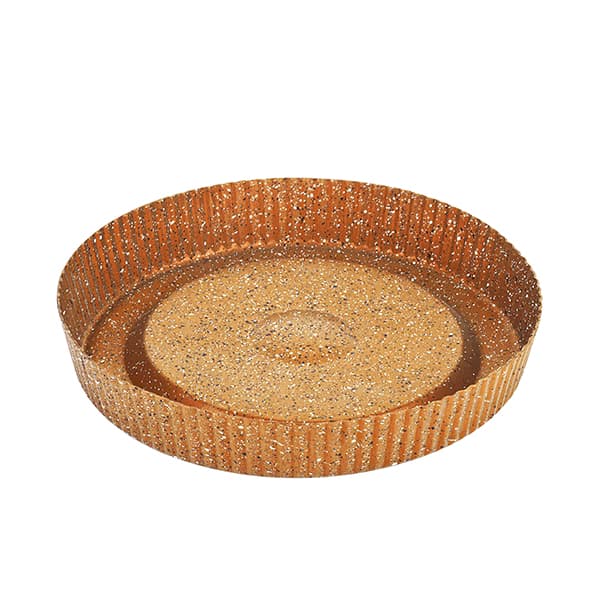OMS Granite Tart Cake Mold 26cm Brown