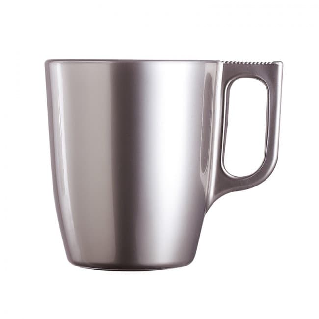 Luminarc Flashy  Breakfast Cup Silver 250ml
