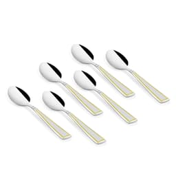FNS Radiant Patial Tea Spoon Gold Set of 6 image 0