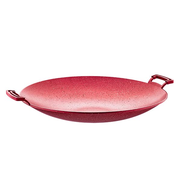 OMS Granite Turkish Wok 40cm Red