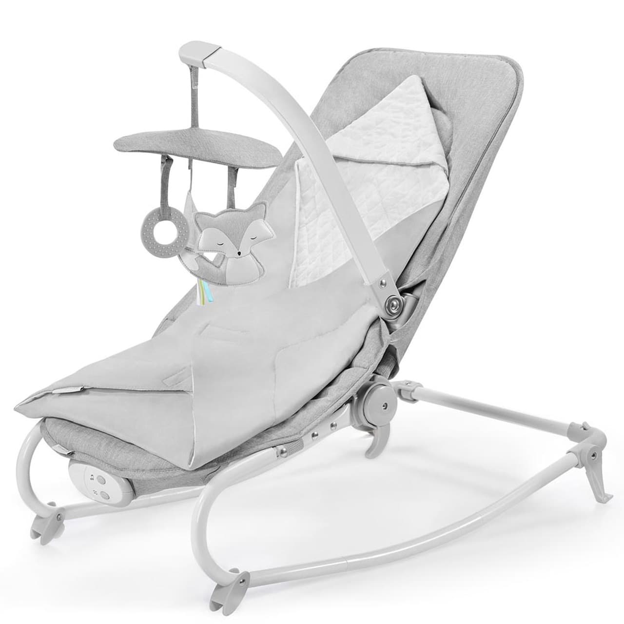 Kinderkraft Felio Reclining 3 in 1 Bouncer Chair Grey