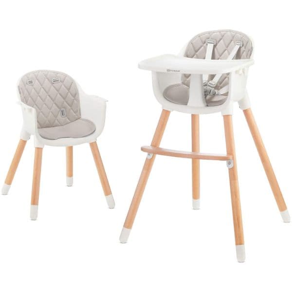 Kinderkraft Sienna High Chair Grey