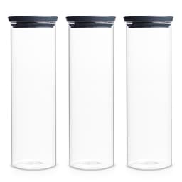 Bundle of 3 Brabantia Glass Jar 1.1 L image 0