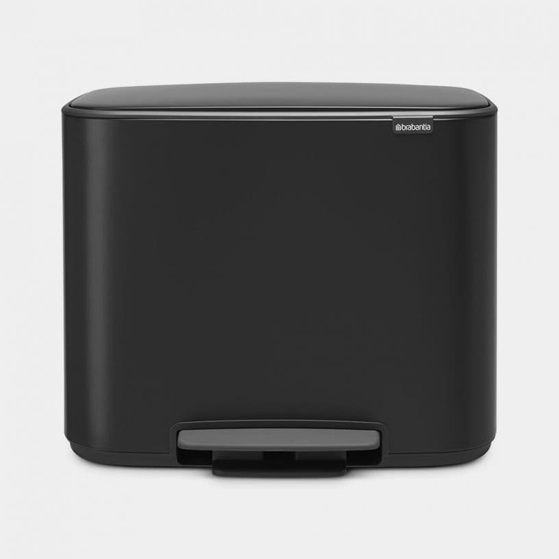 Brabantia Bo Pedal Bin 36L Matt Black