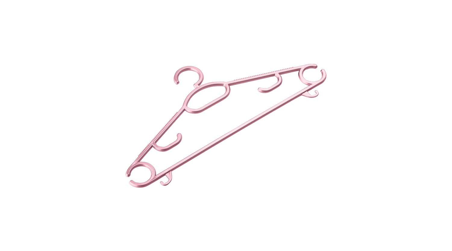 Okyanus Plastic Clothes Hangers 6 Pcs