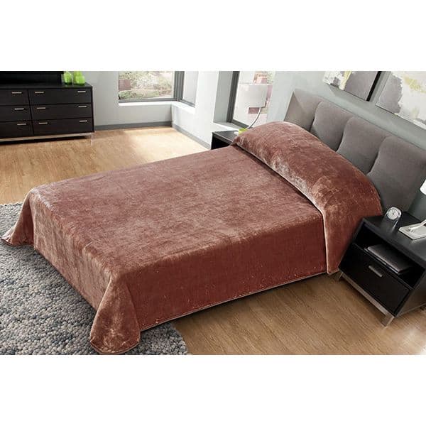 Cannon Plain Rashel Blanket 180×240cm Mocha