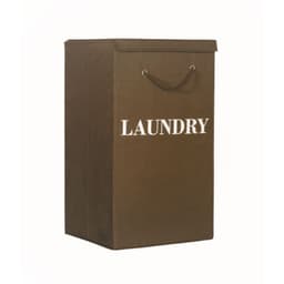 Fashion Printed Laundry Hamper Brown image 0
