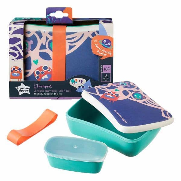 Tommee Tippee Bamboo Fibre Kids Lunch Box