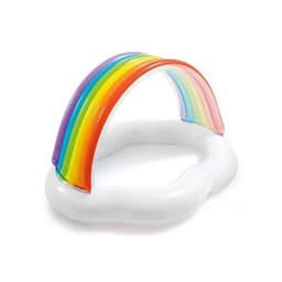 Intex Rainbow Cloud Baby Pool 1.42mX1.19mX84cm image 0