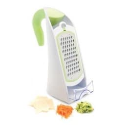 Ghidini Ergonomic Multifunctional Grater With 3 Blades and Container image 0