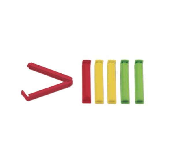 Ghidini Set, 6pcs Bag Clips Small 6.5CM